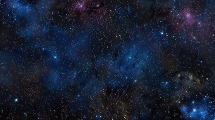 Wall Mural - Mesmerizing Starfield: A Cosmic Tapestry of Stellar Beauty