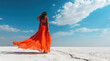© PRASANNAPIX - Young woman walking on a salt land