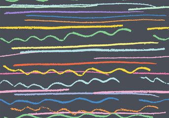 Wall Mural - abstract hand drawn background with line. pattern seamless background with lines. decoration banner 