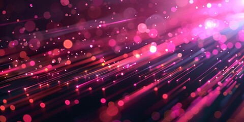 Poster - A colorful, abstract background with pink and blue streaks