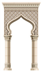 Wall Mural - Eastern arch mosaic gate frame