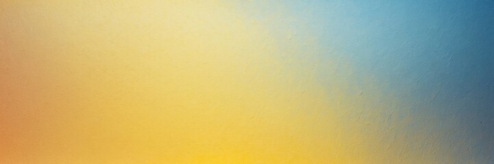 Poster - blue to yellow gradient colored cardboard paper texture from Generative AI