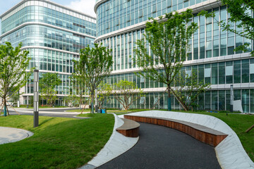 Poster - Park Square and Office Building of Science and Technology Park, Chongqing, China