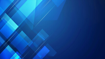 Modern design use: elegant geometric shapes and blue gradient