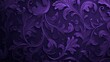 Simple and Sophisticated Dark Violet Brocade Artwork