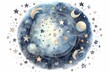 Astronomy star moon sky