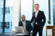 © peopleimages.com - Portrait, lawyers or business people with laptop at law firm for consulting, legal advice or networking. Collaboration, teamwork or happy attorneys on technology for schedule, news or feedback review