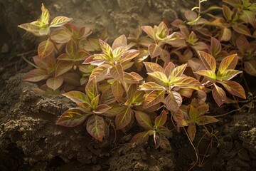 Poster - Vibrant foliage in a natural setting