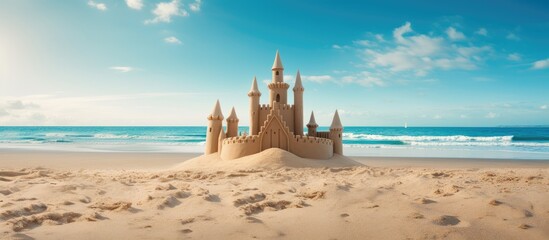 Poster - Sandcastle by the shore