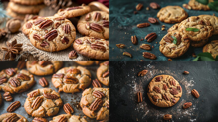 Sticker - cookies with nuts