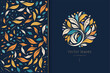 Vector background with beautiful floral ornaments. Traditional Turkish, Indian pattern. Great for fabric and textile, wallpaper, packaging or any desired idea.