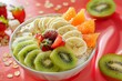 Dried fruits enhance fitness snacks, delivering health benefits through fruit-rich breakfasts and meals viewed from above, including muesli-sweetened healthy snacks.