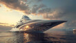 © Kevin - Futuristic Realistic Yacht Technology Concept Future Yacht Aspect 16:9