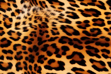 Poster - Close-up of Leopard Print Texture