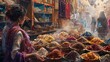 Symphony of Spices: The Fragrant Heart of a Bazaar