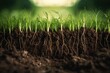 © Rawpixel.com - Grass roots and soil outdoors plant field.