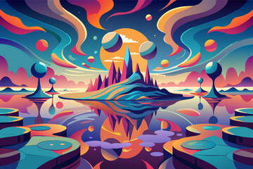 Poster - Imagine an abstract icon that reflects the complexity of human emotions