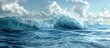 Harnessing the Oceans Power A D Rendered Wave Energy Technology