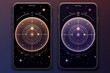 Celestial Zodiac Constellation Gradients: Interface for Tracking Constellations Behold