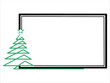 Frame Background Christmas Tree Illustration
