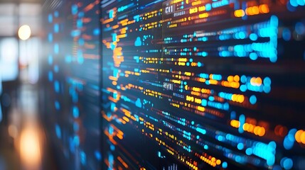 internet network technology iot digital software development computer code modern tech concept