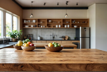 Wall Mural - modern kitchen interior with kitchen