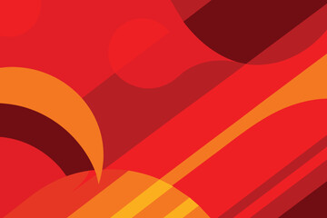 Abstract background in red colors vector design