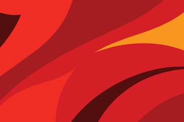 Abstract background in red colors vector design