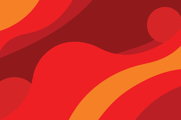 Abstract background in red colors vector design