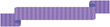 Vector illustration of Simple striped ribbon 5 (purple)