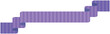 Vector illustration of Simple striped ribbon 7 (purple)