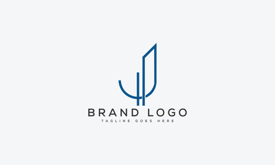 Wall Mural - letter J logo design vector template design for brand