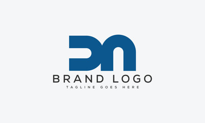 letter DA logo design vector template design for brand
