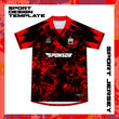 Abstrac Jersey Sublimation Design Full Editable