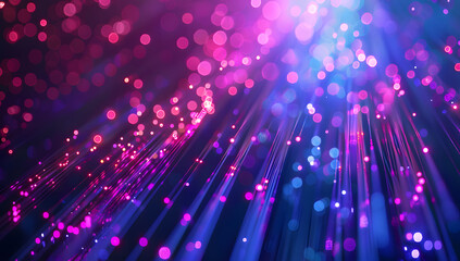 abstract technology pink and violet background with swirling connection speed lines