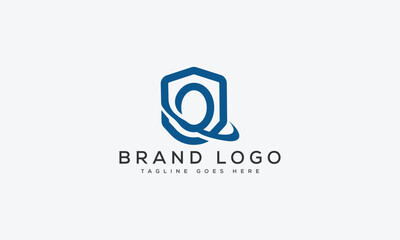 Wall Mural - letter Q logo design vector template design for brand.