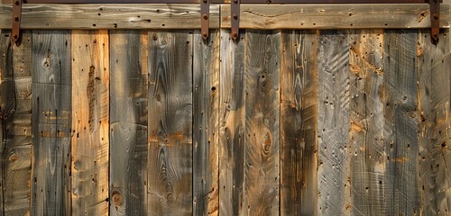 Wall Mural - old wooden door