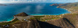Aerial View of Tropical British Virgin Islands and Blue Ocean