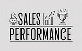 Fototapeta  - Sales Performance