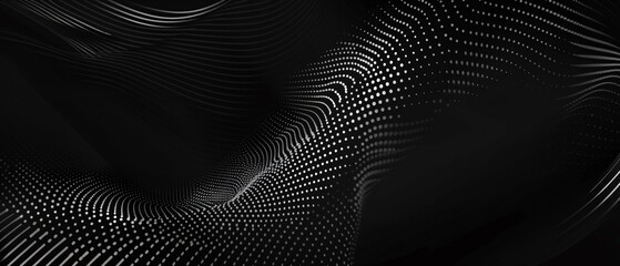 Wall Mural - 3D Luxury modern black gradient composition background decorative with diagonal geometric shape