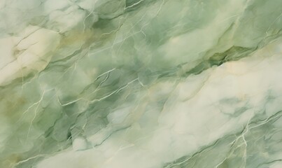 marble pattern with swirls of emerald and cream colors intricately blending and weaving together, Generative AI