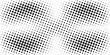 Background with monochrome dotted texture. Polka dot pattern template vector dots pattern