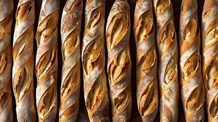 Poster - freshly baked baguettes