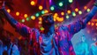 Throughout the video, there is a sense of exhilaration and freedom, as man revels in the joy of the moment and embraces the thrill of the night. The visuals are vibrant and dynamic,