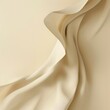 A flowing piece of beige cloth