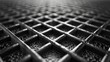 Grid Texture: A close-up 3D vector illustration of a textured grid