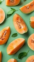 Wall Mural - melon pattern