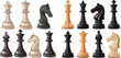 Chess pieces or chess figures