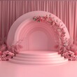 baby pink background for photography