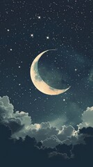 Galaxy moon astronomy outdoors.
